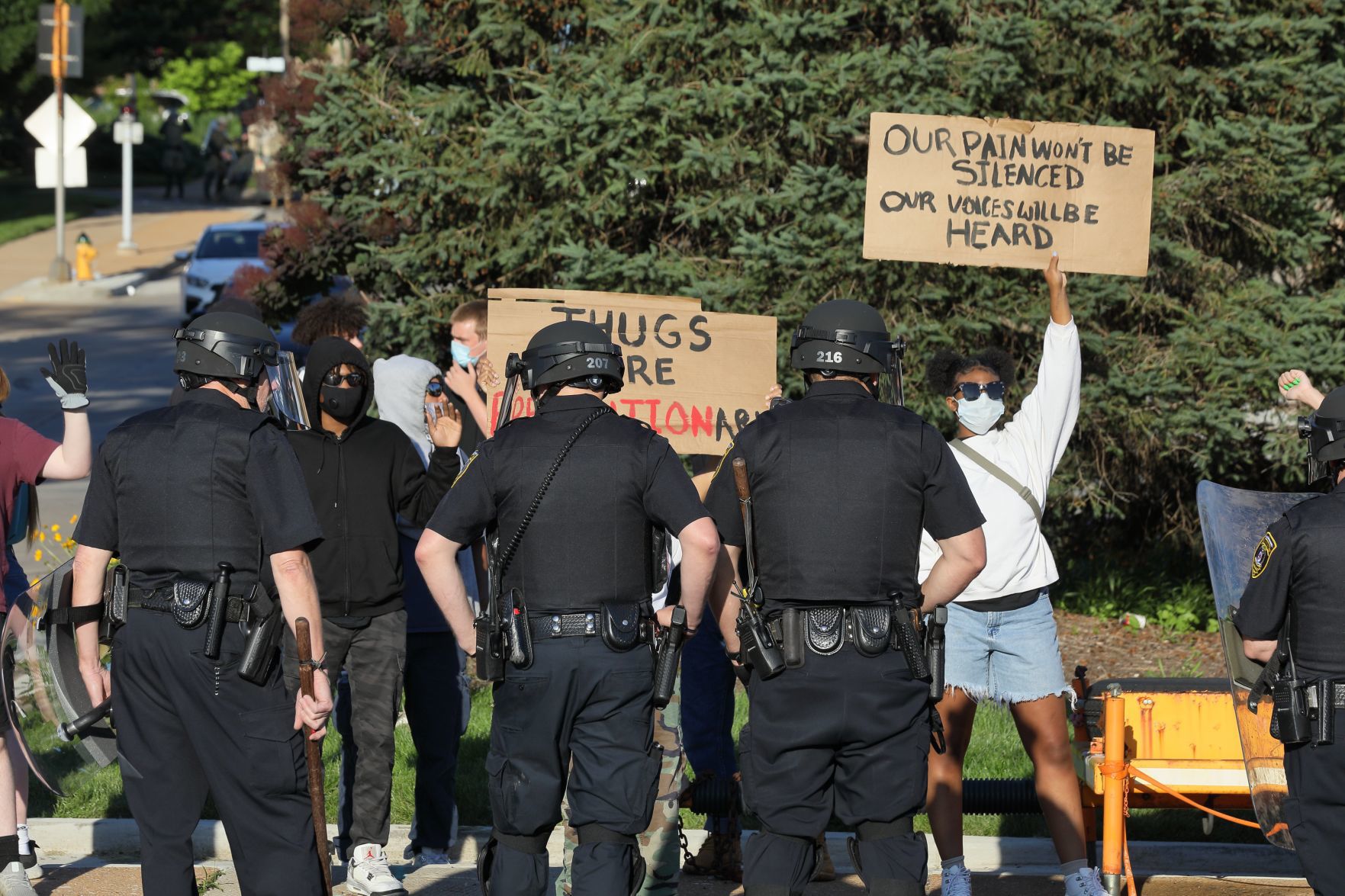 Protests continue in the St. Louis area
